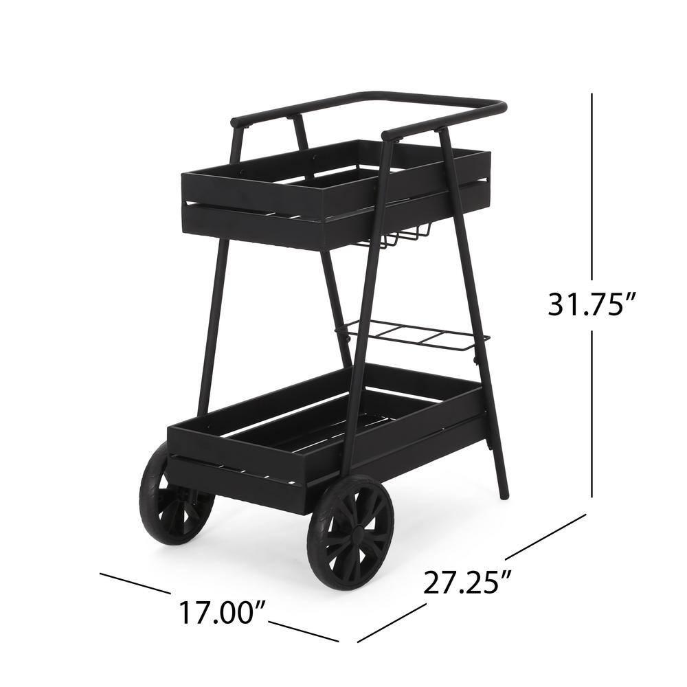 AllModern Neta Outdoor Metal Bar Cart & Reviews | AllModern