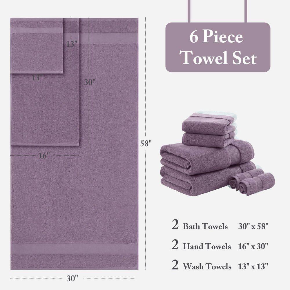 Turkish 100% Cotton Oversized Towel Set