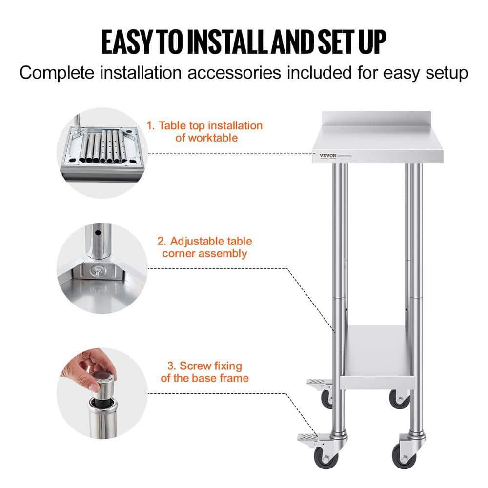 Metal Kitchen Cart