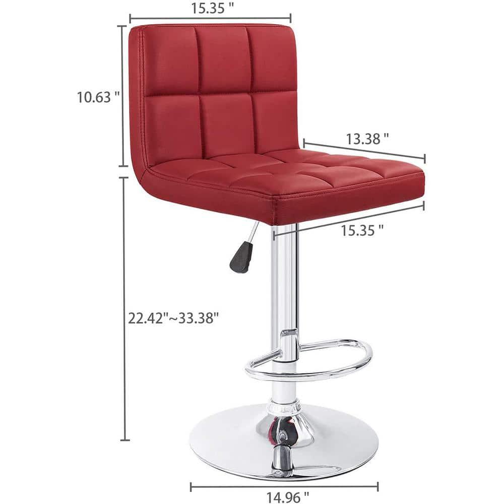 Stallcup Swivel Upholstered Counter Stool with Metal Frame