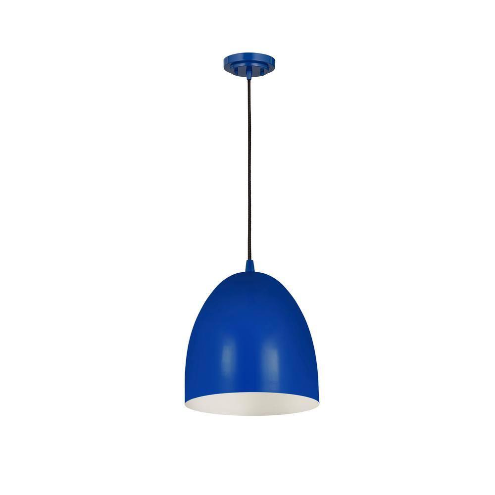 Z-Lite 6012P9-MIN 9.5 in. Z Studio Dome Pendant, Mint - 1 Light 60W Medium Bulb