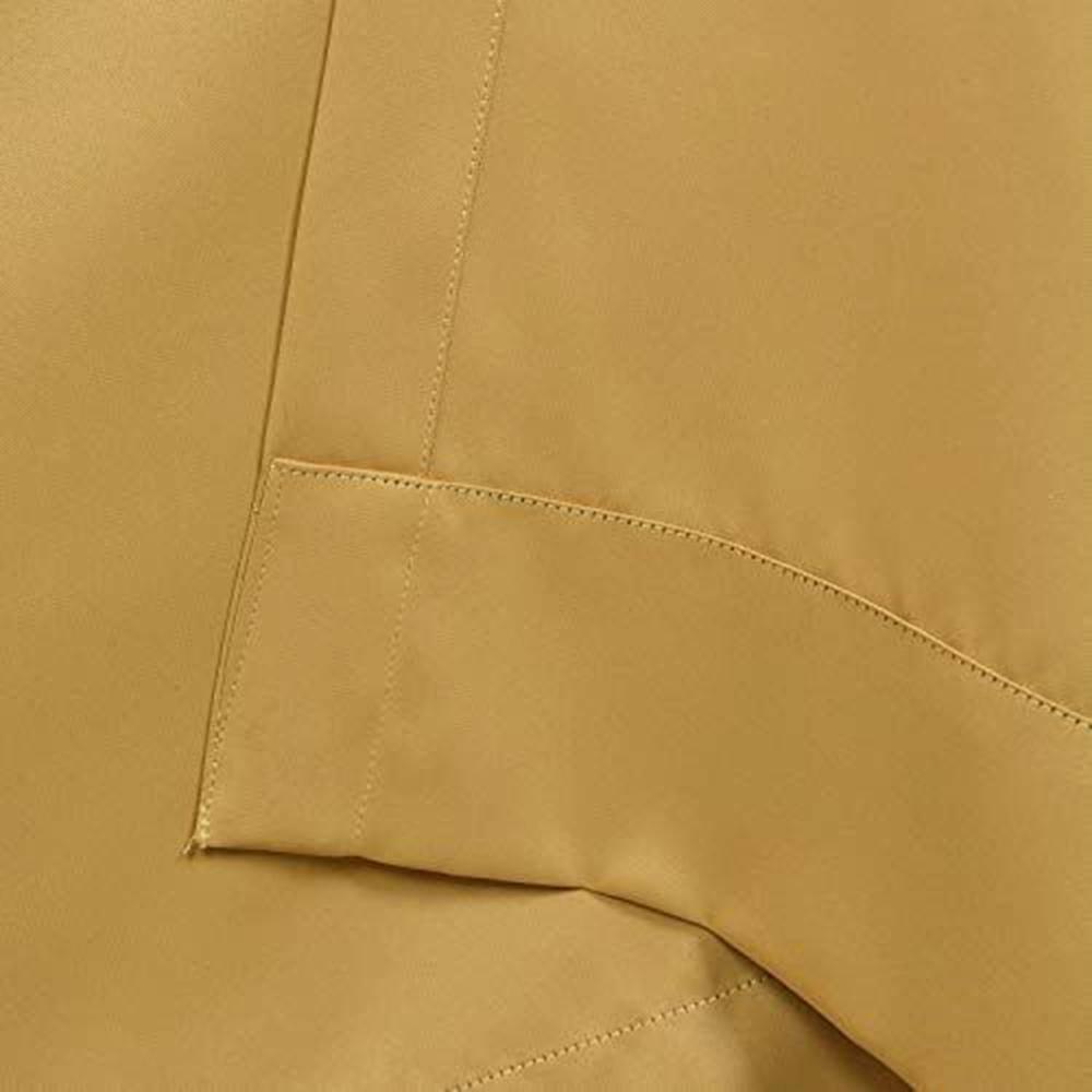 Marigold Grommet Blackout Room Darkening Curtain (1 Panel), Marigold, 50W X 96L