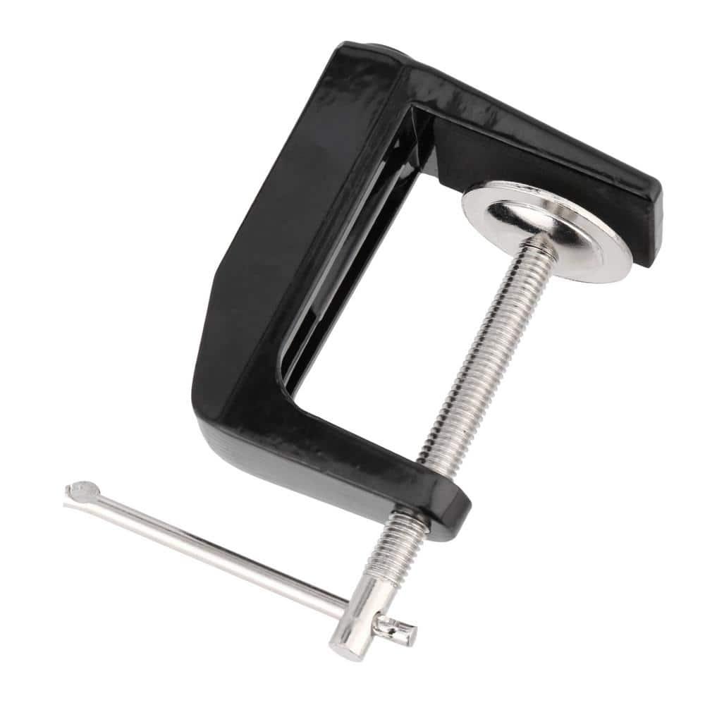 Globe Electric 32" Multi-Joint Metal Clamp Black Desk Lamp, 56963