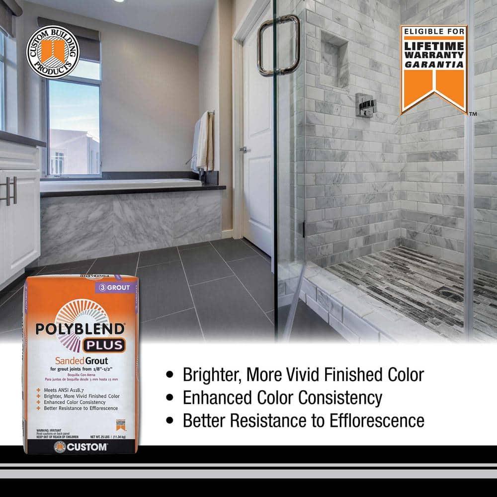Custom Bldg Products 120315 1 lbs Bone Sanded Tile Grout  No. 382 Bone Color
