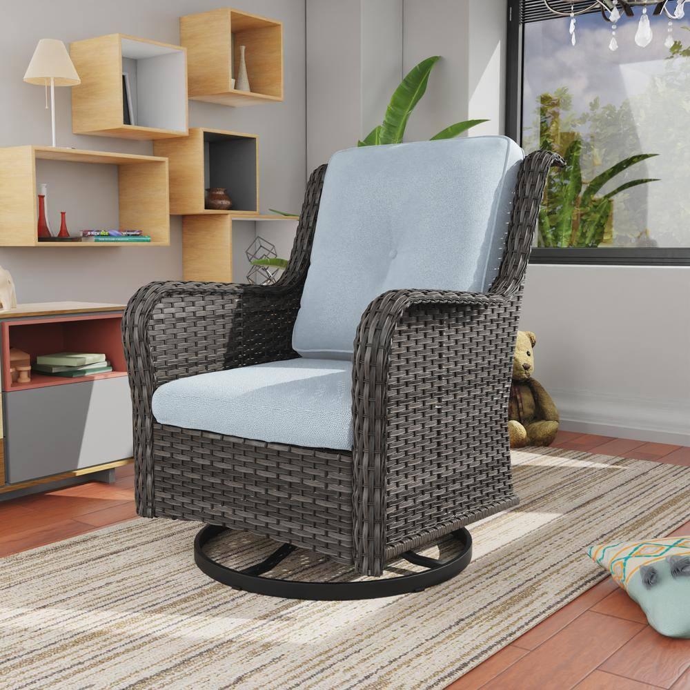 Outdoor Dining Armchair with Cushion