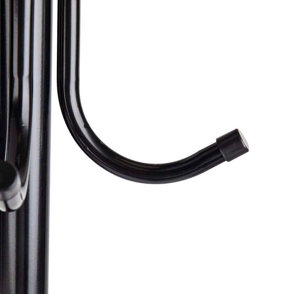 Mind Reader Mind Reader Coat Rack, Hall Tree, Freestanding, Coat Tree, Hat, Jacket, Purse, Metal, 14.75"L x 16.5"W x 69"H