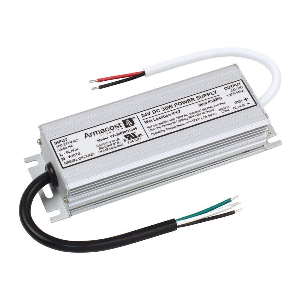 Standard Indoor/Outdoor LED Driver 24V DC, Electronic Transformer