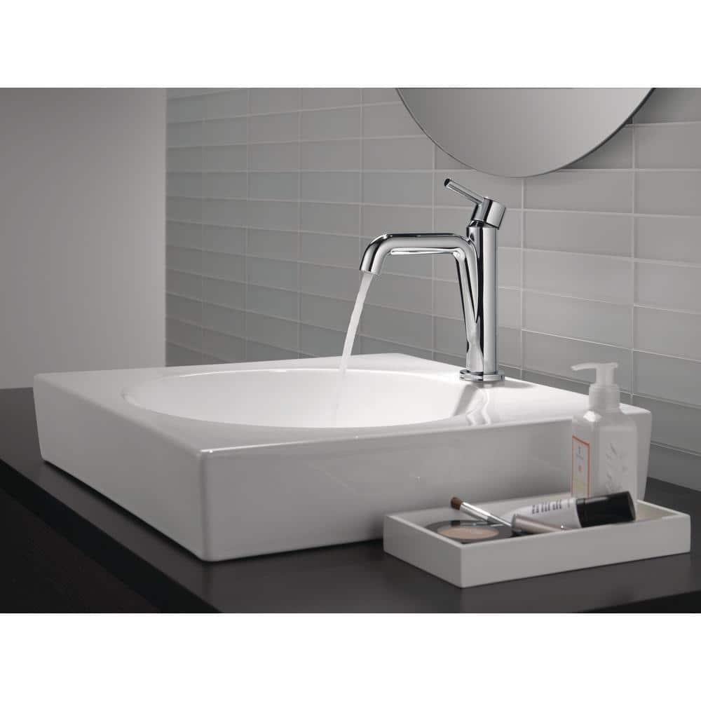 Nicoli Single Hole Bathroom Faucet with Drain Assembly, Single Handle Bathroom Sink Faucet