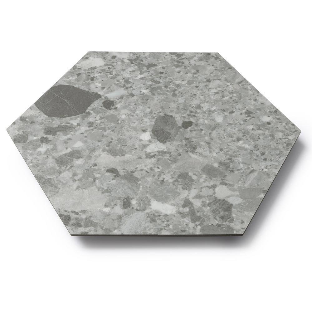 GlueCore Mosaic 28mil x 12" W x 10" L Glue Down Vinyl Tile Flooring