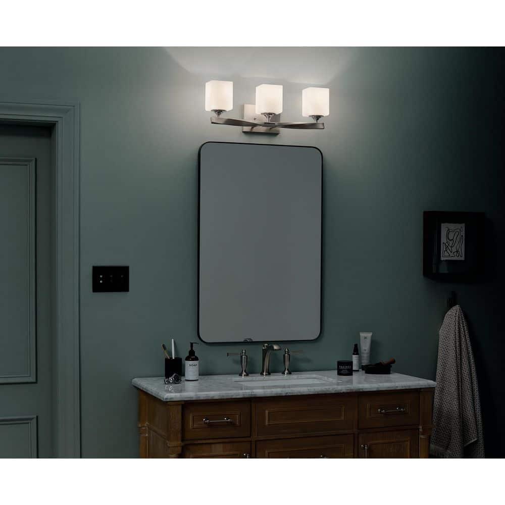 Kichler Lighting Marette 3 - Light Vanity in  Brushed Nickel