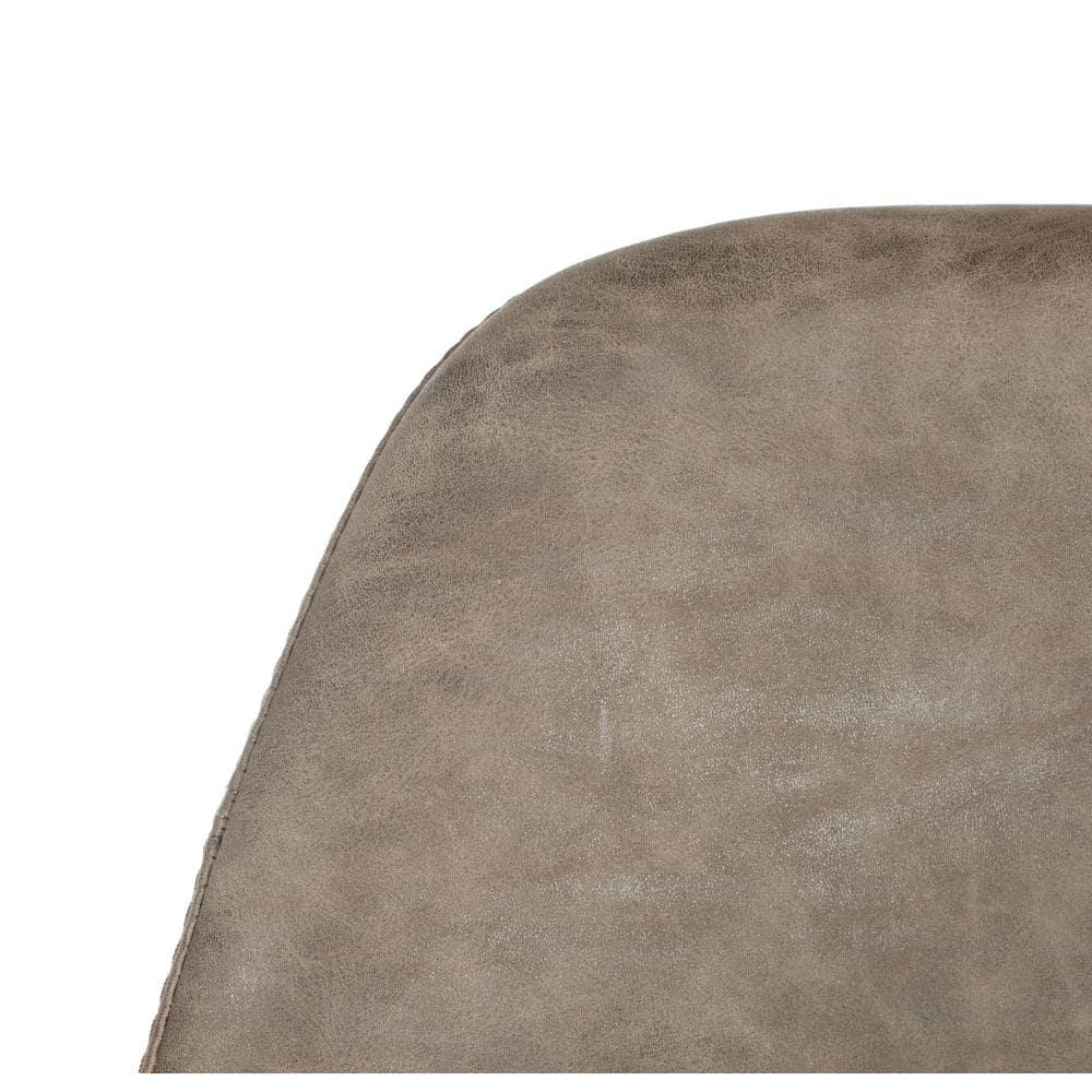 Mathison Bar Stool  - FOX3011 - Taupe/Copper - Safavieh Couture