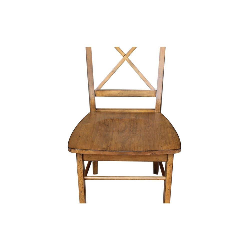 X-Back Chair with Solid Wood Seat