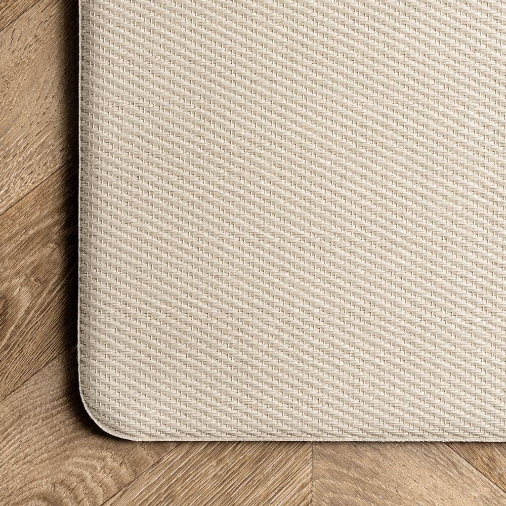 Nuloom Casual Braided Anti Fatigue Kitchen or Laundry Room Comfort Indoor Mat