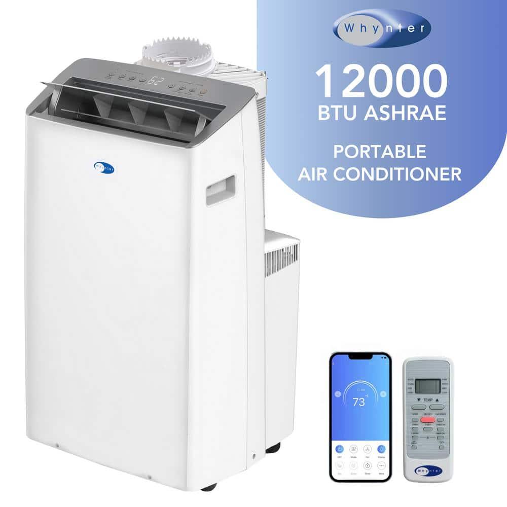 Whynter Whynter 12000 BTU Inverter Dual Hose Portable Air Conditioner for 500 sq. ft. with Smart Wi-Fi