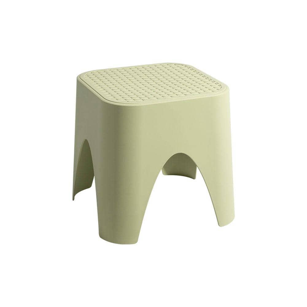 2pc Mallorca Stackable Rattan Top Side Table - Green - Lagoon