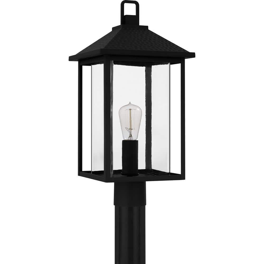 Quoizel Lighting Fletcher 1 - Light Post Light in  Earth Black