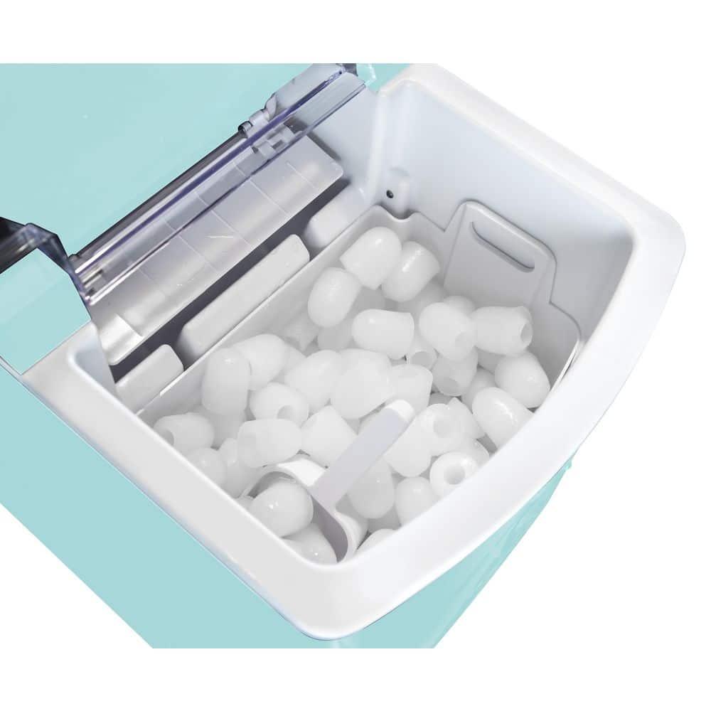 Igloo 33-Pound Automatic Portable Countertop Ice Maker Machine, Aqua