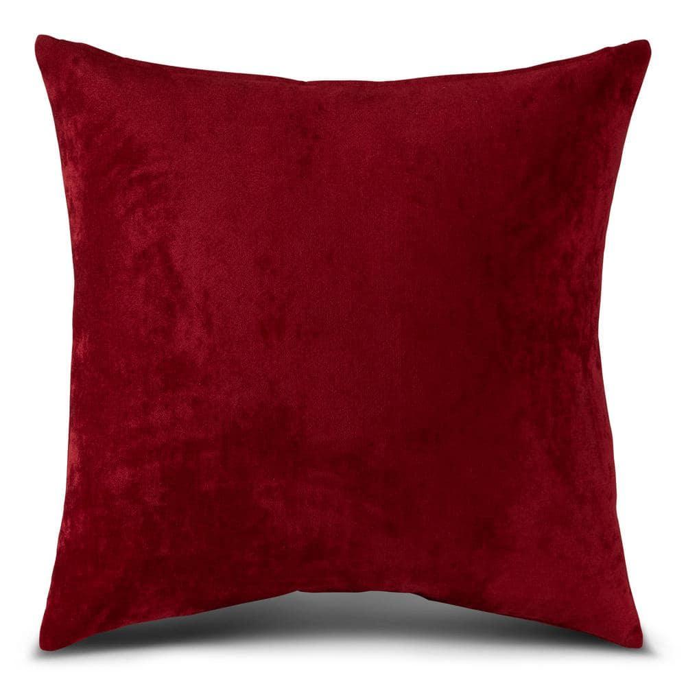 Velvet Polyester Throw Pillow