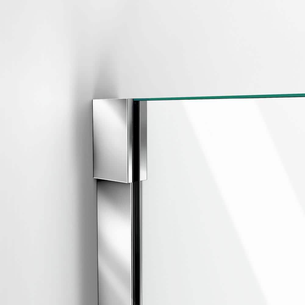 Unidoor-X 40" x 72" Hinged Frameless Shower Door with ClearMax™ Technology