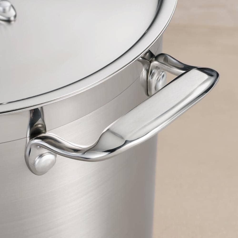 Tramontina Gourmet 20-Quart Covered Stainless Steel Stock Pot