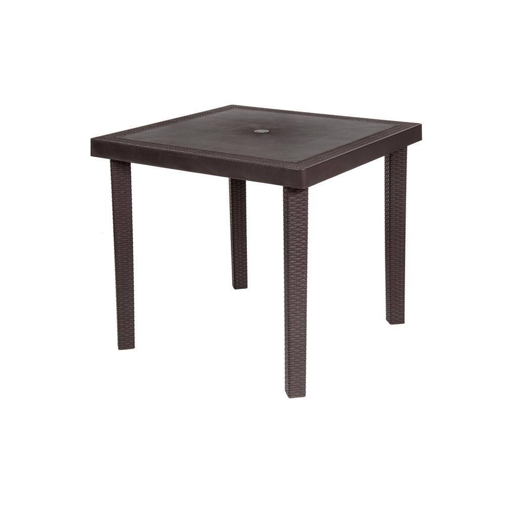 MQ INFINITY 5 - Piece Chair and Table Set, Espresso