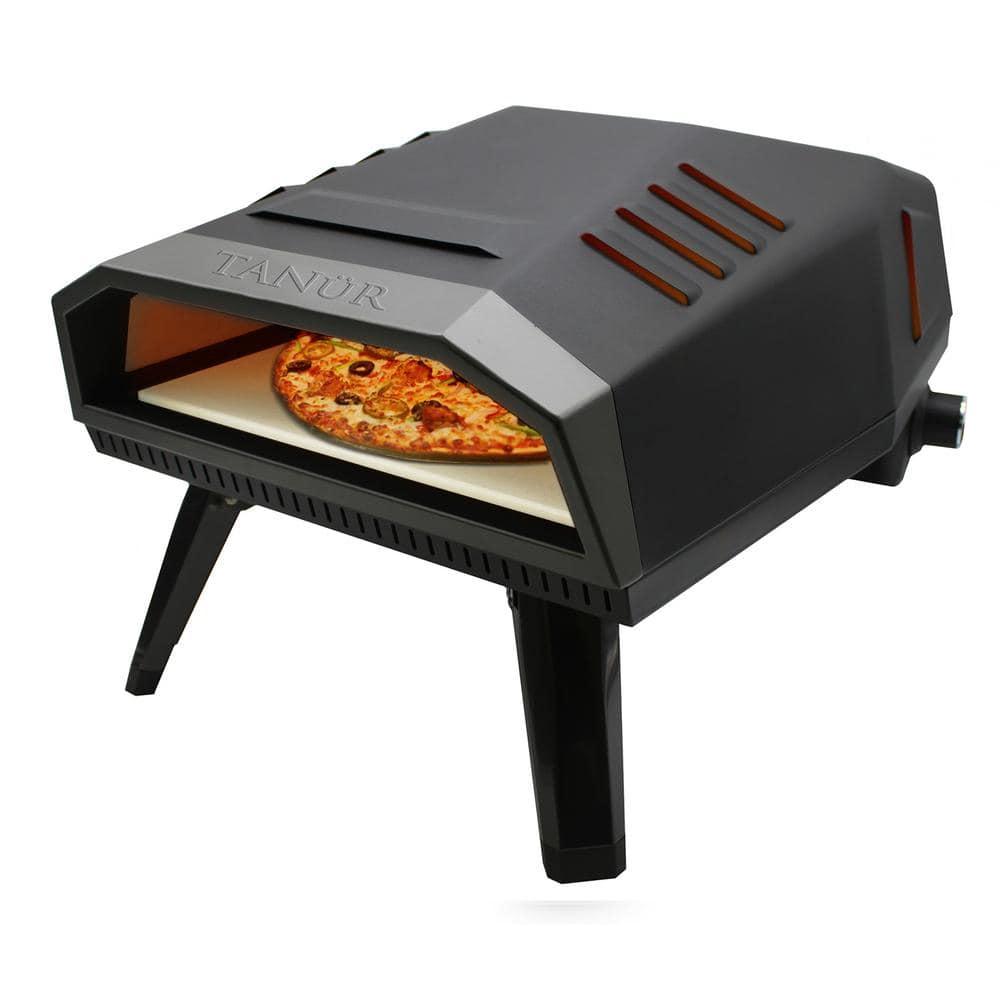 Flame King Flame King TANUR 12-inch Portable Outdoor Propane Pizza Oven for Camping and Outdoor Cooking