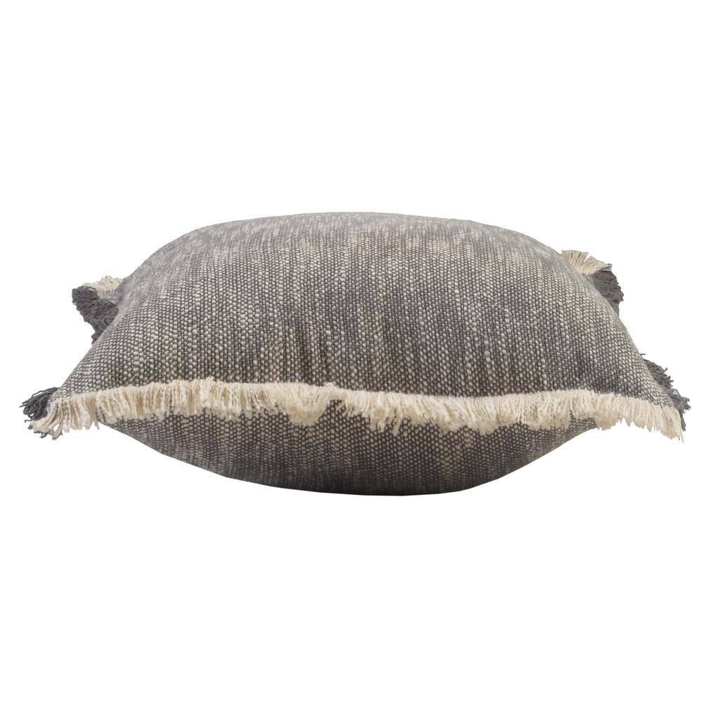 Rajani Home Jessei Fringed Cotton Throw Pillow
