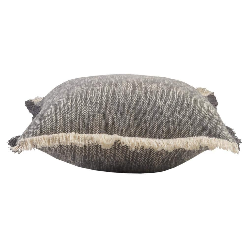 Rajani Home Jessei Fringed Cotton Throw Pillow