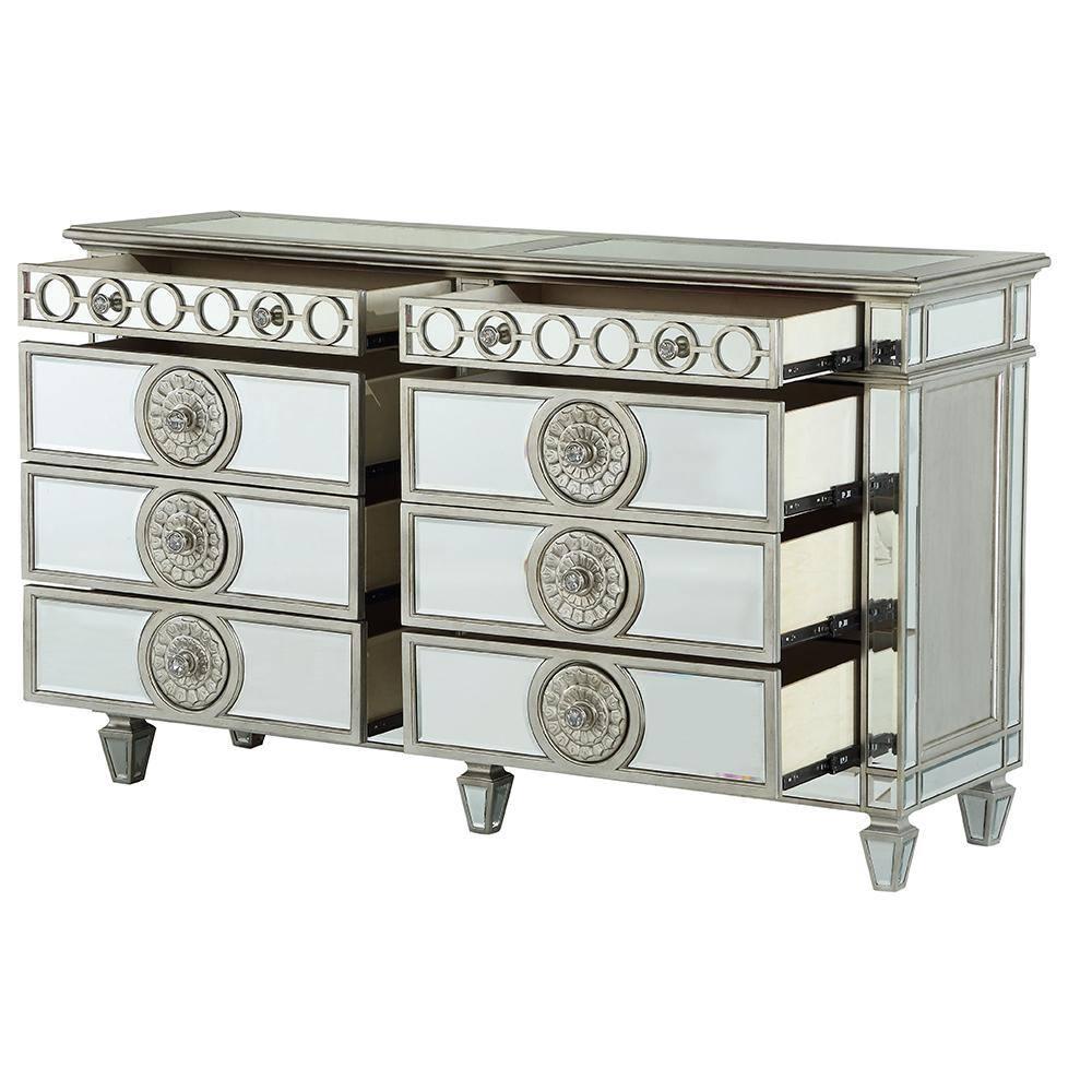 Acme Furniture Varian Dresser, Mirrored
