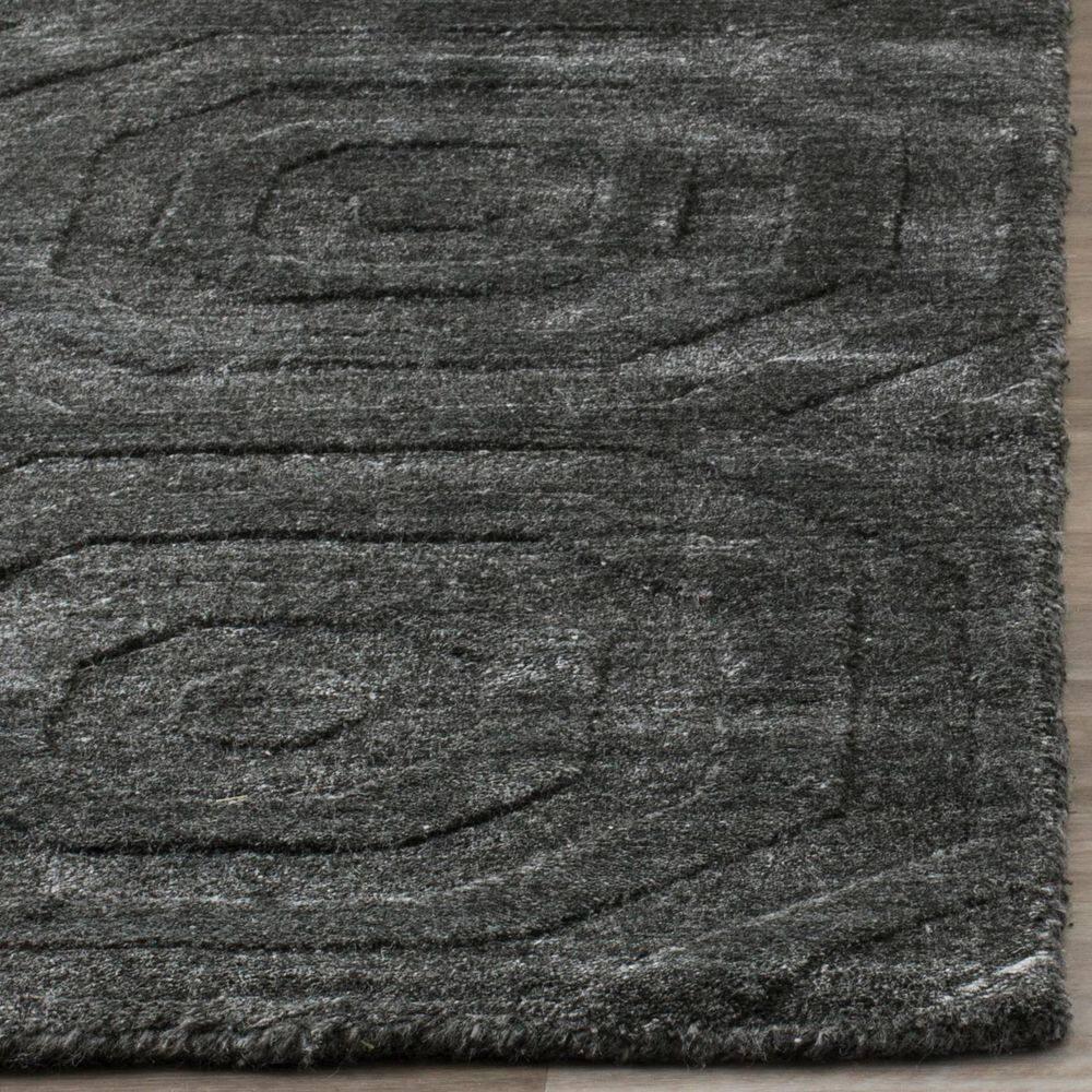 SAFAVIEH Elements Laird Geometric Area Rug, Dark Grey, 9' x 12'