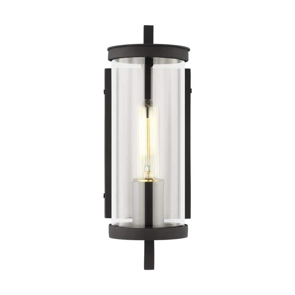 Single Light Cylinder Outdoor Wall Light