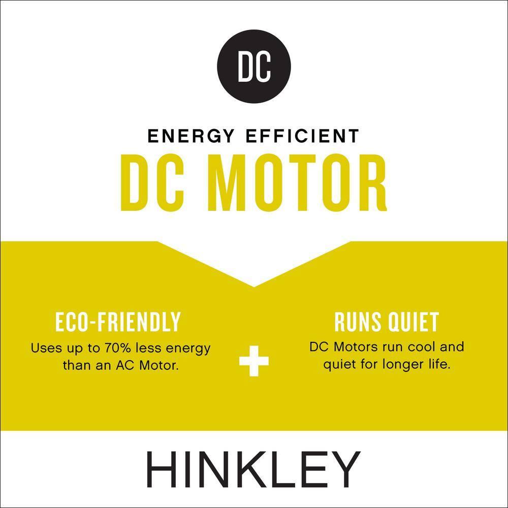 Vail Flush 52" Indoor/Outdoor Smart Ceiling Fan with Integrated LED + HIRO Remote