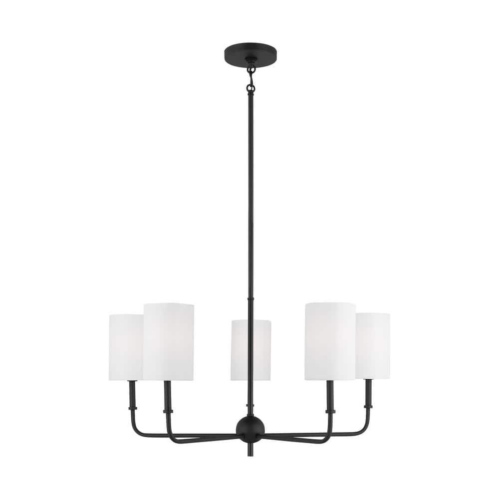 Rowley 5 Light Metal Dimmable Chandelier