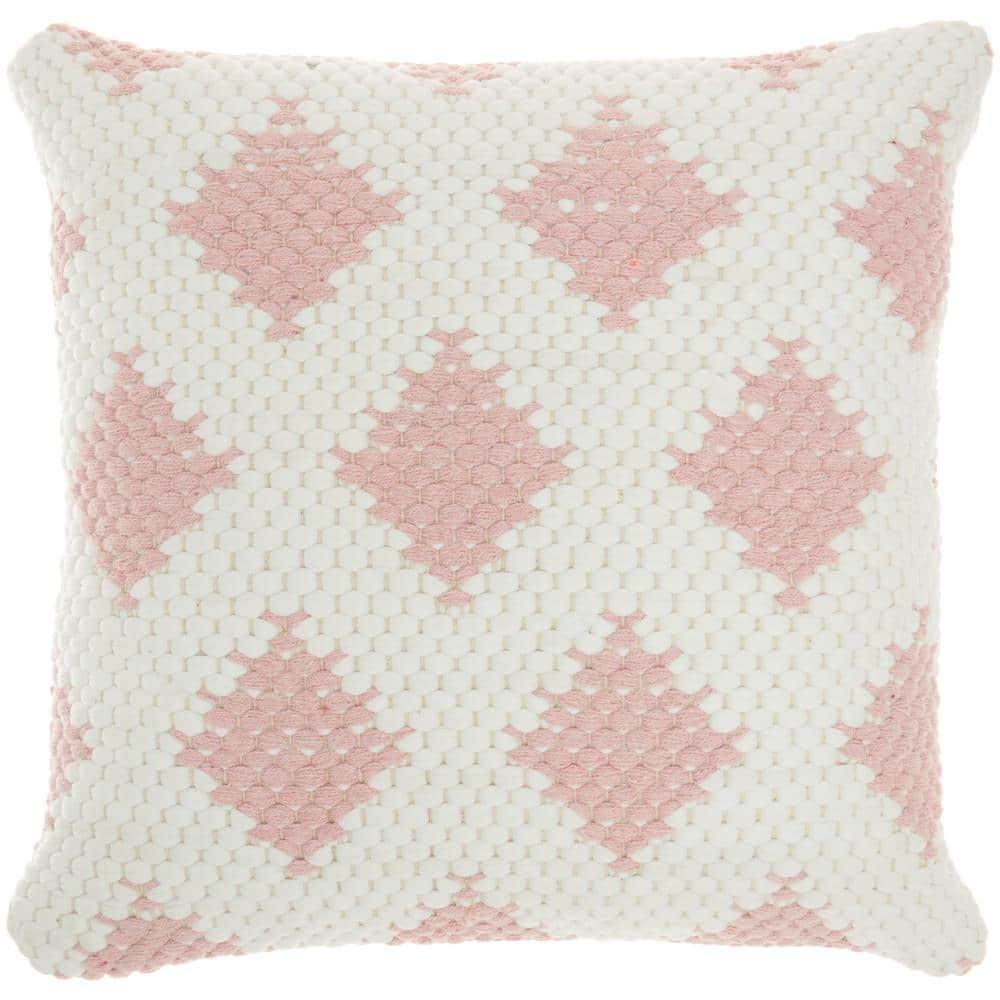 Mina Victory Geometric Cotton Throw Pillow