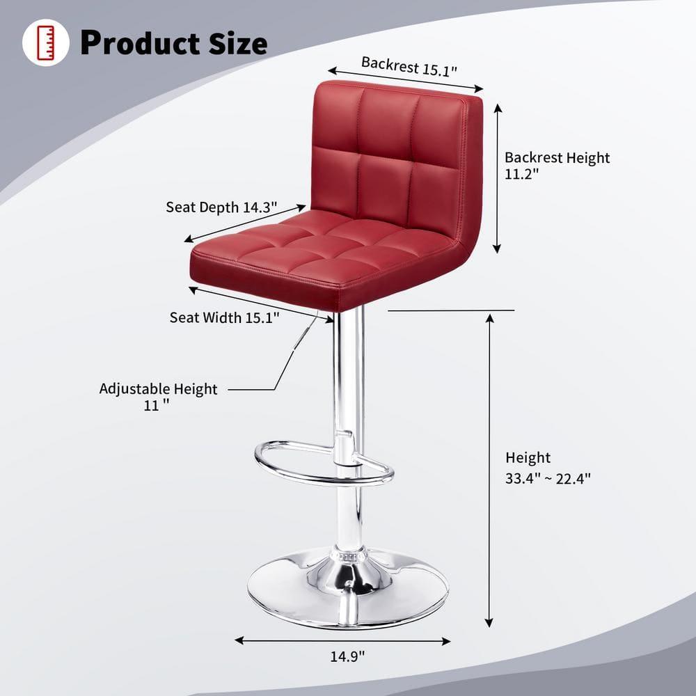 Stallcup Swivel Upholstered Counter Stool with Metal Frame