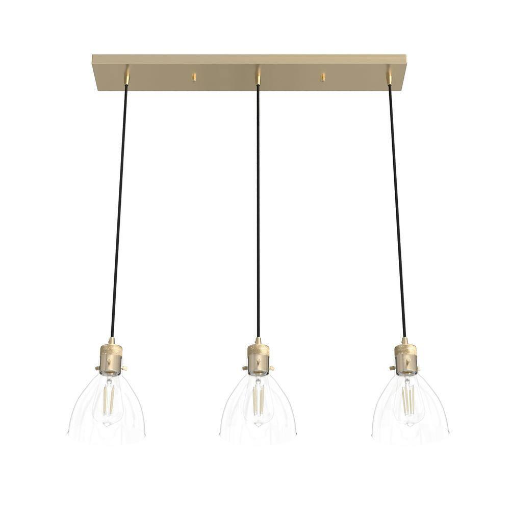 Van Nuys 3 Light Linear Cluster Pendant