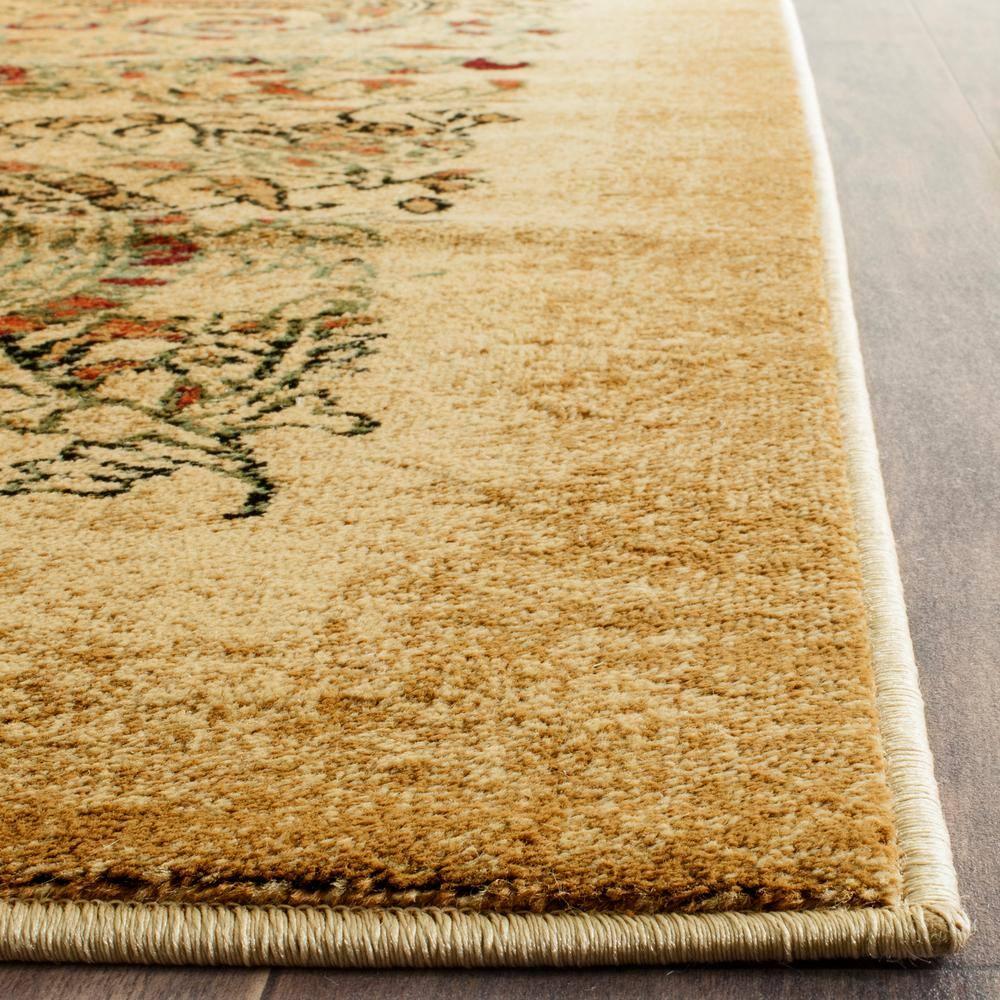 Lyndhurst LNH224 Power Loomed Area Rug - Beige/Multi - 6'x9' - Safavieh