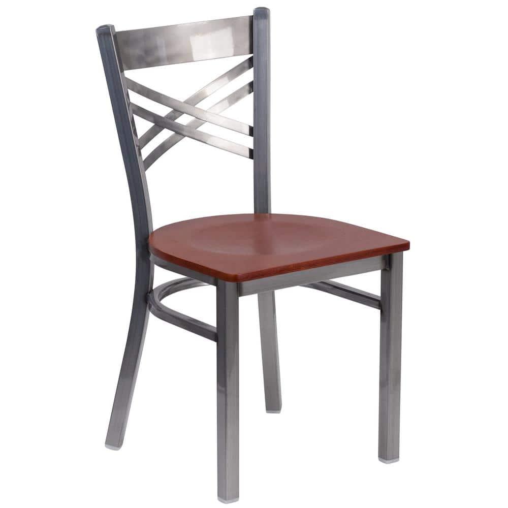 Flash Furniture Athena Cross Back Side Chair