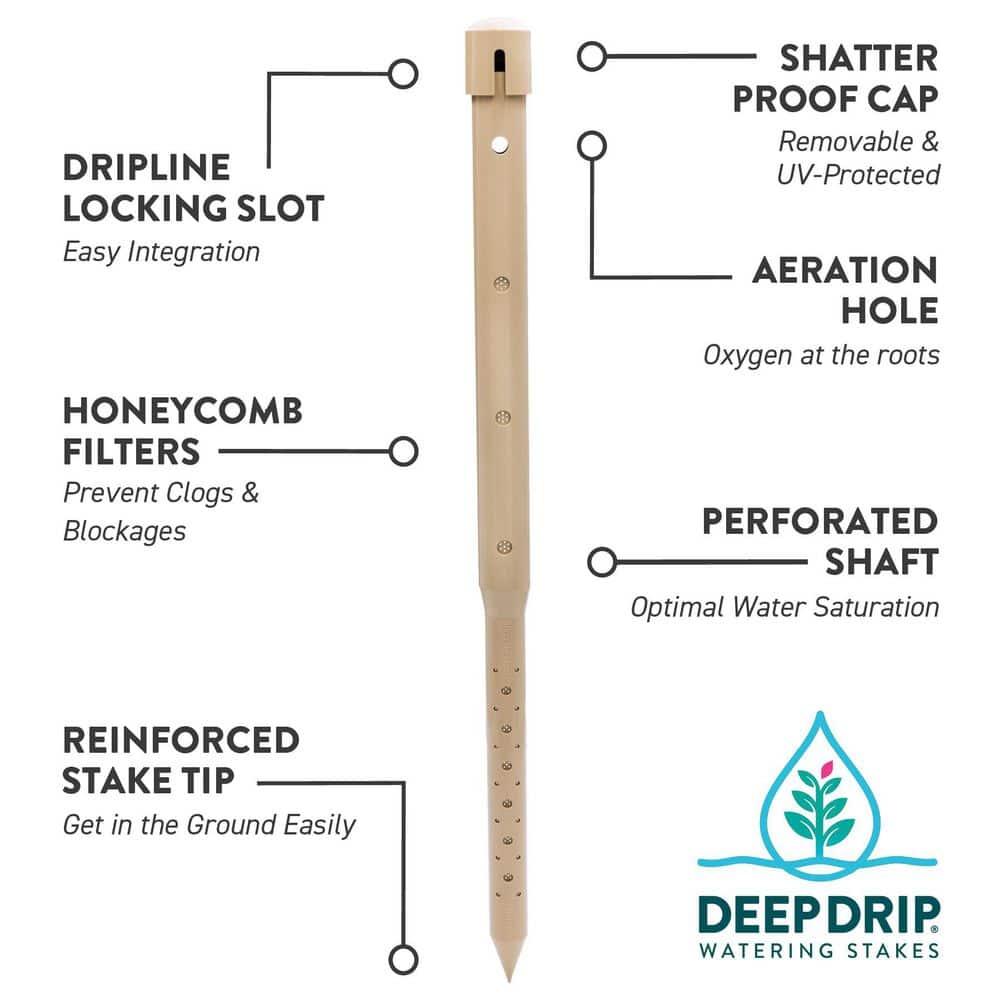 24 in. Watering Stake (3-Pack)