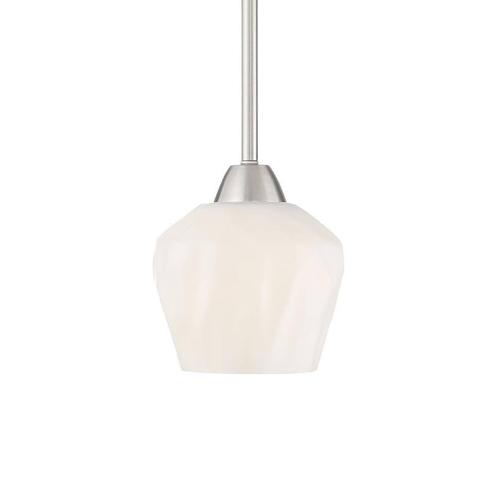 Minka Lavery - Camrin - 1 Light Convertible Mini Pendant-Brushed Nickel Finish