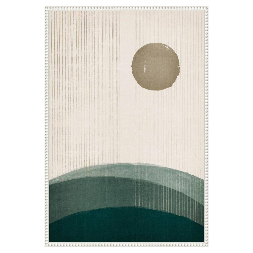 Amanti Art The Rusty Sun by Ema Paraschiv Canvas Wall Art Print Framed 23 x 33-in.