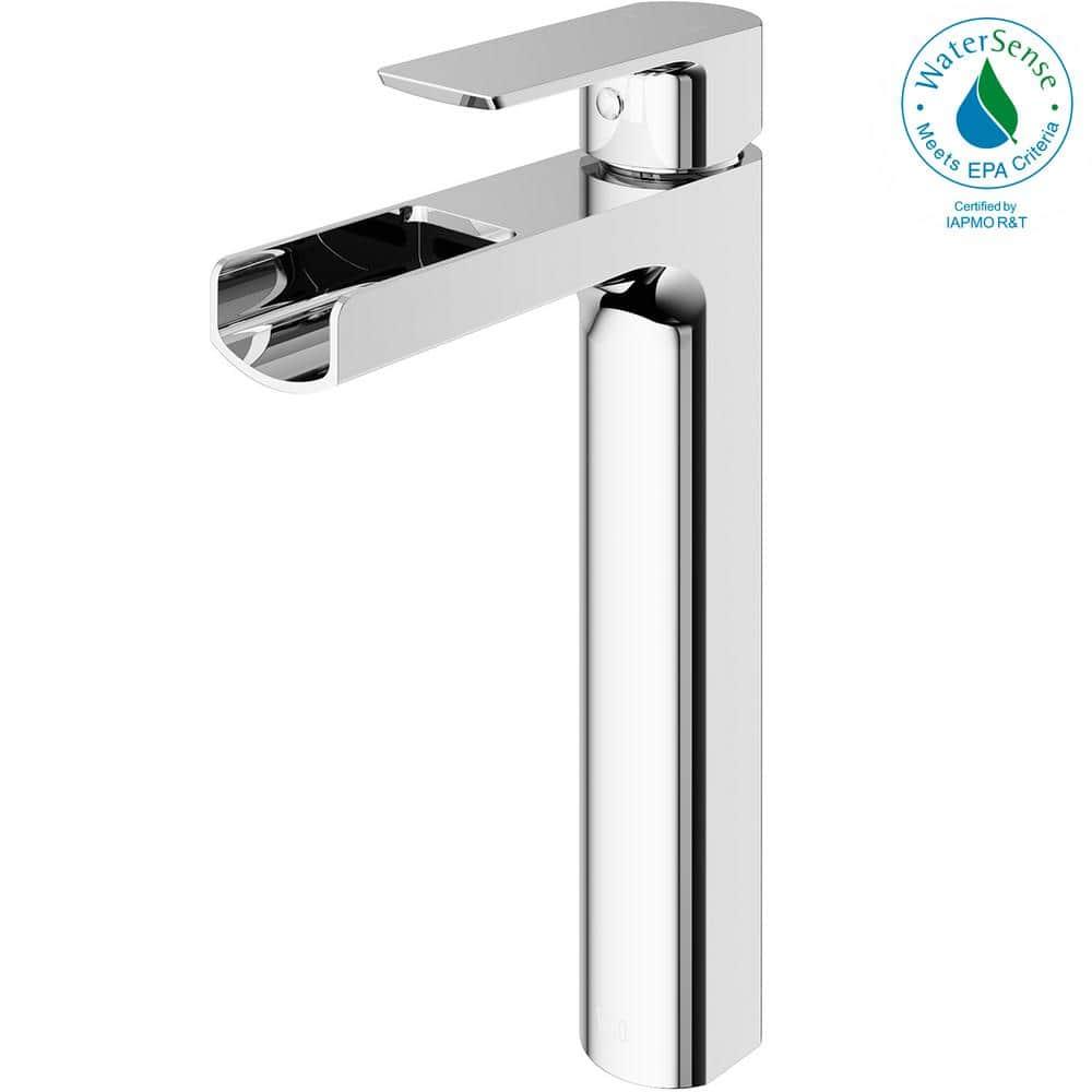 Amada Single Handle Vessel Sink Bathroom Faucet