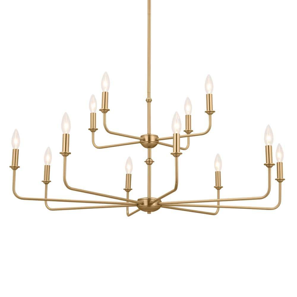 Kichler Lighting 12 - Light Dimmable Classic / Traditional Chandelier