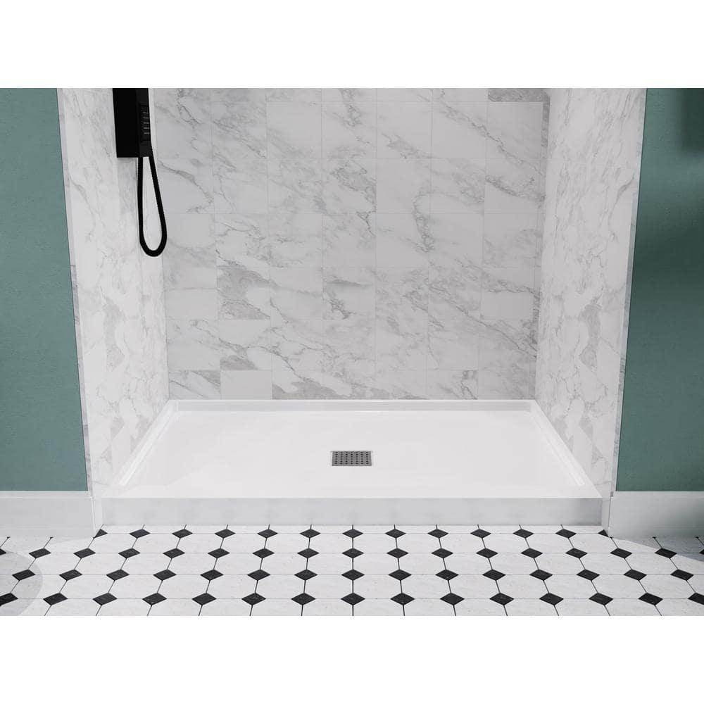 48'' W 32'' D Rectangular Triple Shower Base