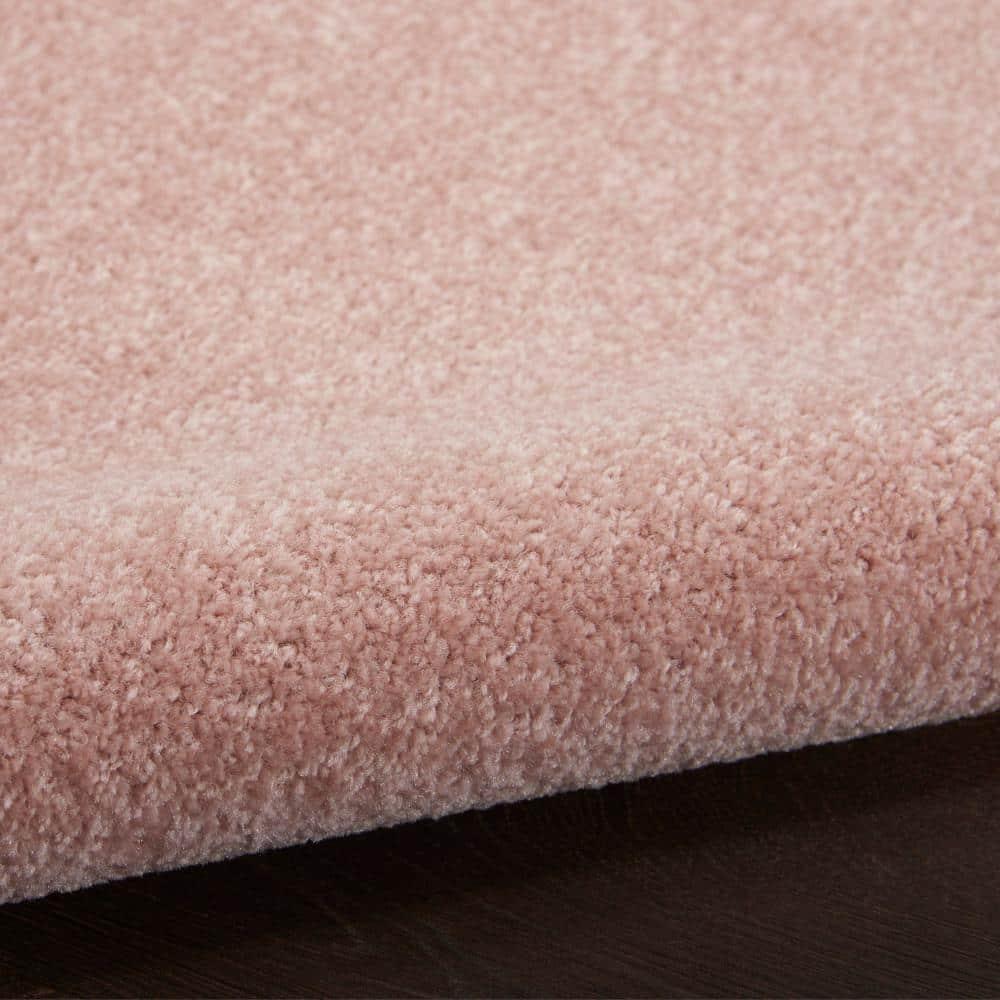 Nourison Essentials Easy Care Indoor Outdoor Area Rug - Pink 5' x 7'