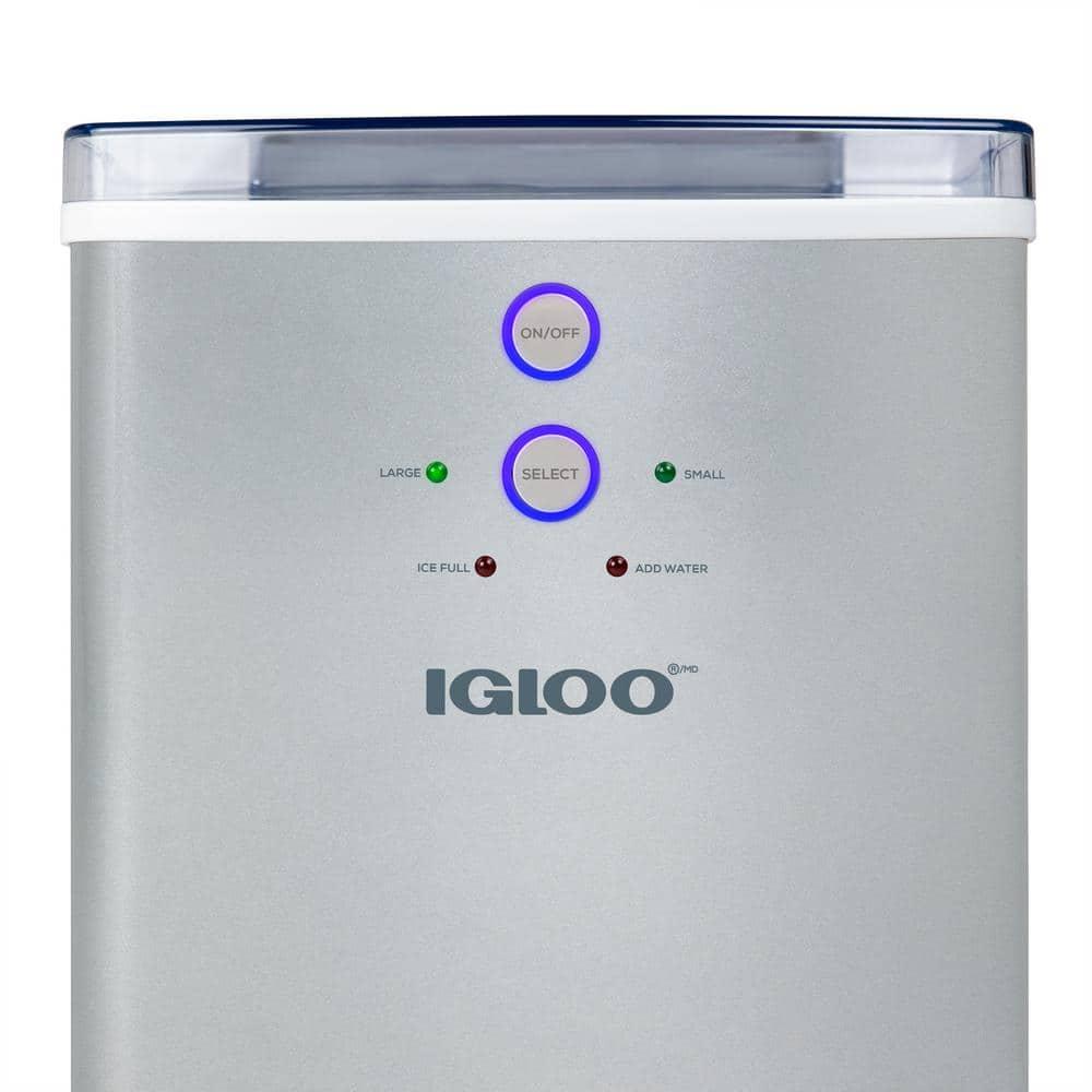 Igloo Igloo Premium Countertop Ice Maker Machine, 33 lbs. in 24 hrs. with Ice Scoop and Basket