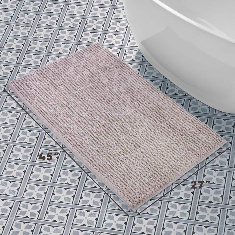 Laura Ashley Laura Ashley Butter Chenille Bath Rug