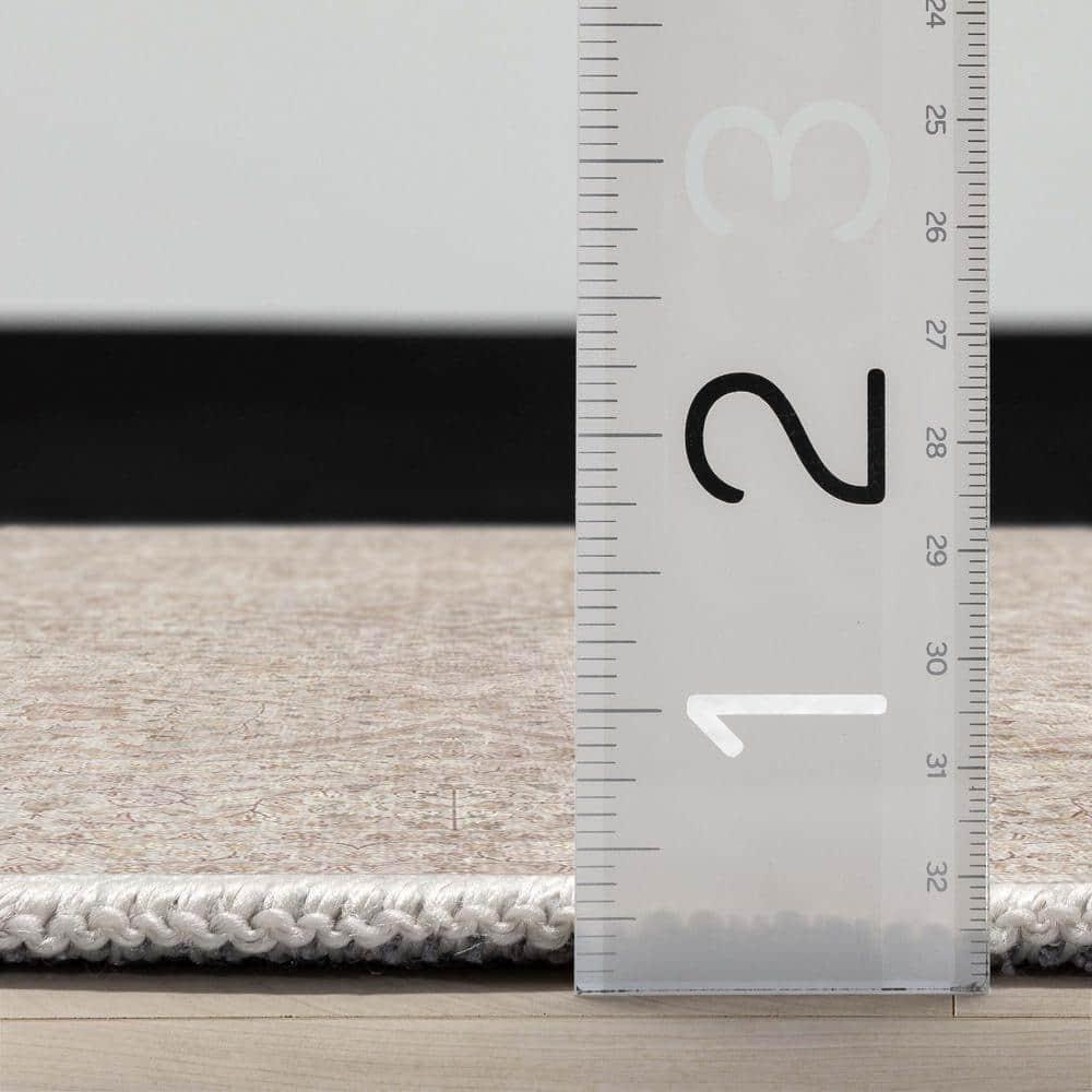 Well Woven Isolde Flatweave Vintage Oriental 9'10" x 13' Area Rug Ivory & Cream