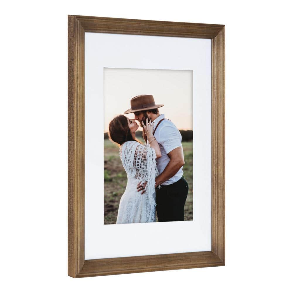 Kate and Laurel 11 x 14 Distressed Picture Frame 6 Count