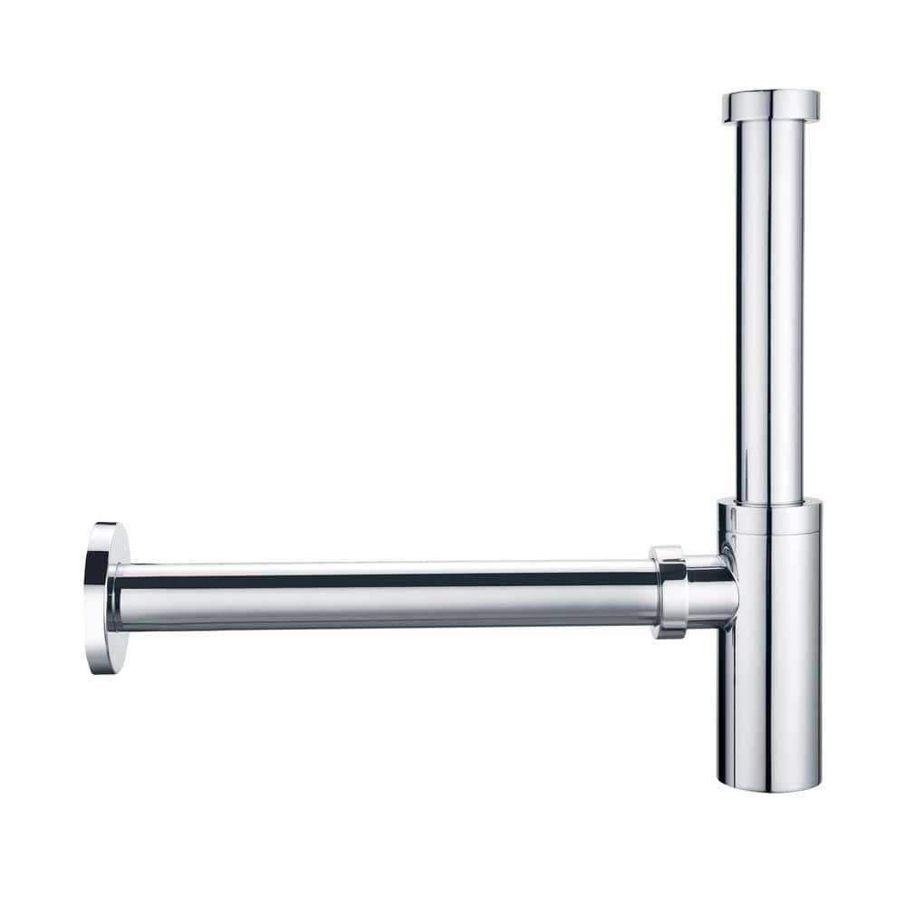 Designer 1-1/4 In. Brass Round Bottle Trap